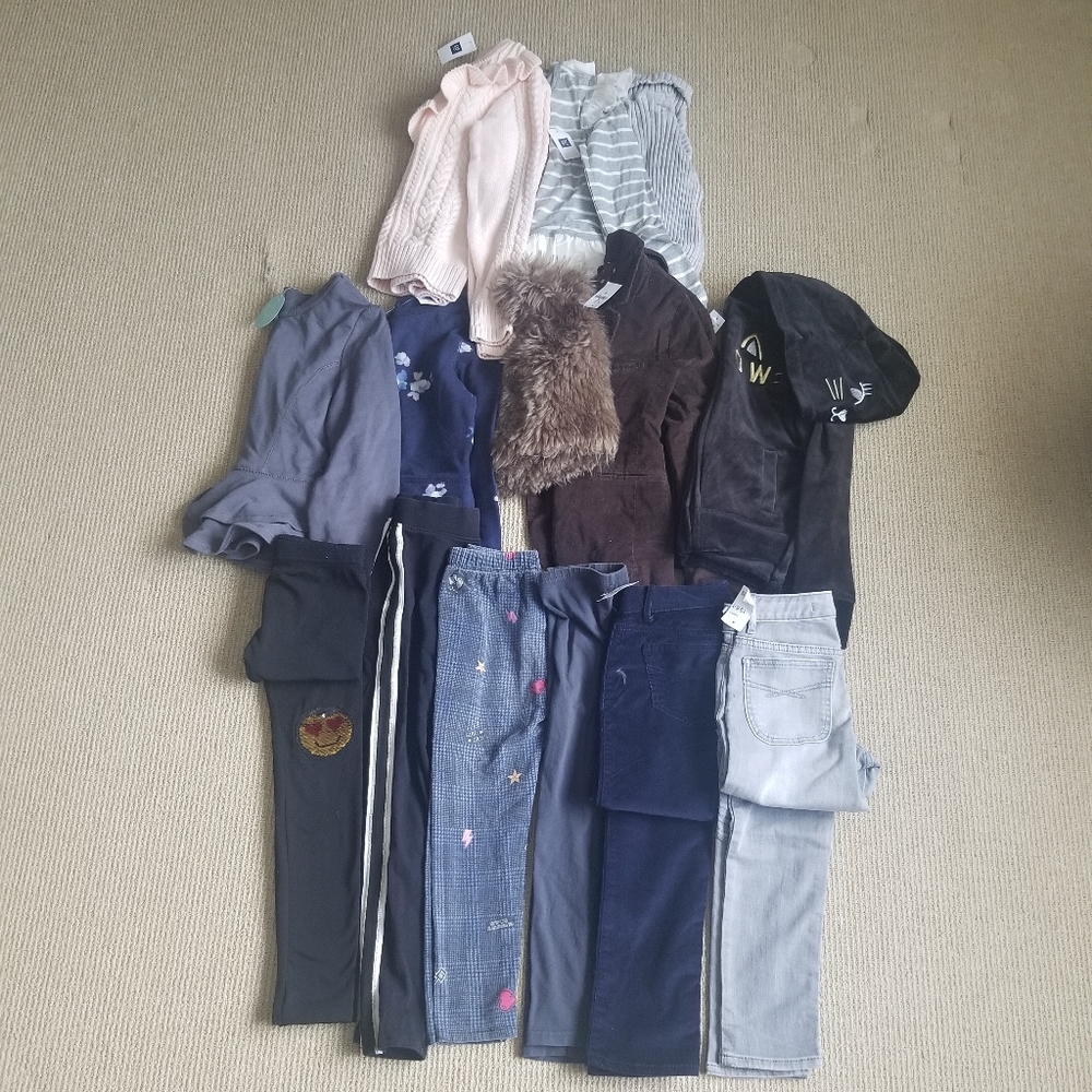 Girl Fall Clothing - Size 8
